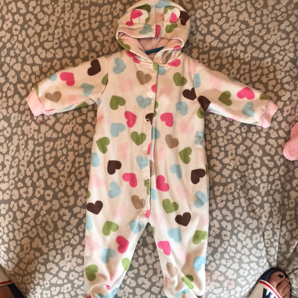 Infant cold weather suit